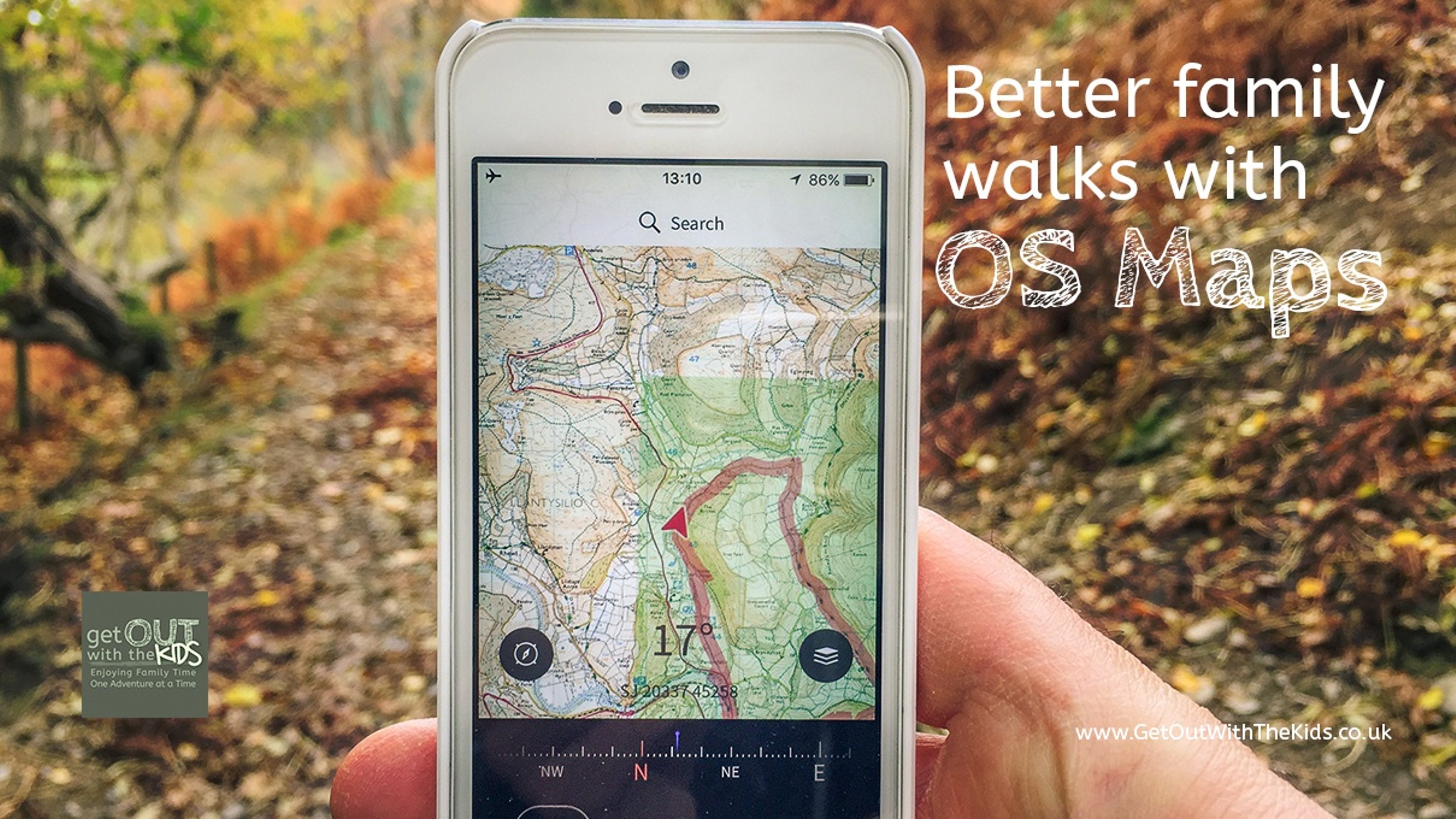 Better family hikes with OS Maps