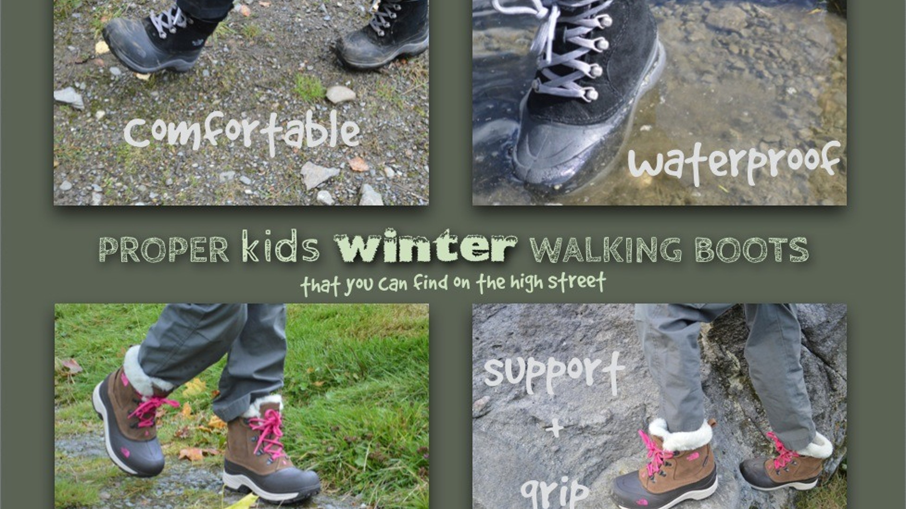 Proper Kids Winter Walking Boots