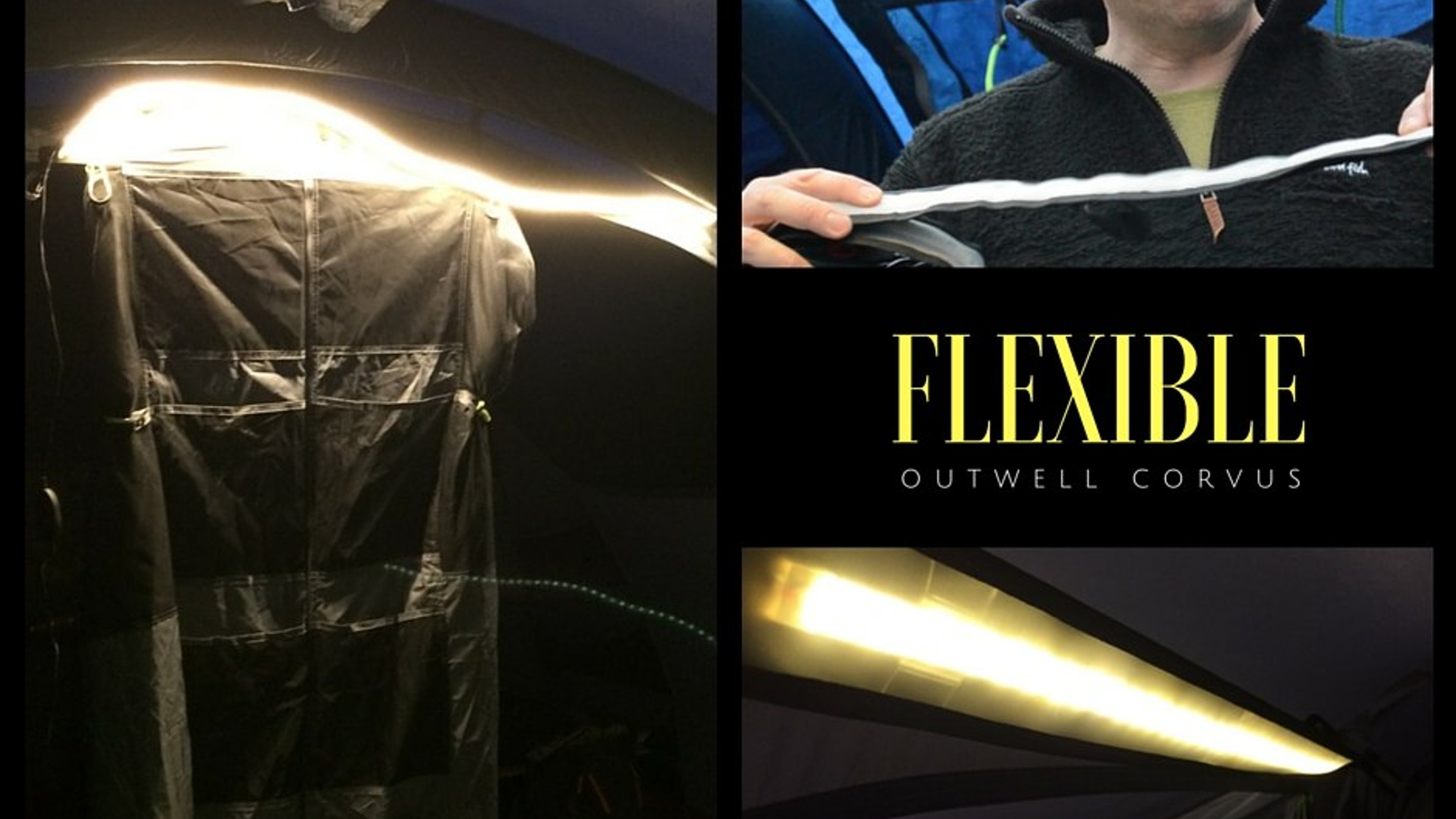 Outwell Corvus Flexible Tent Light