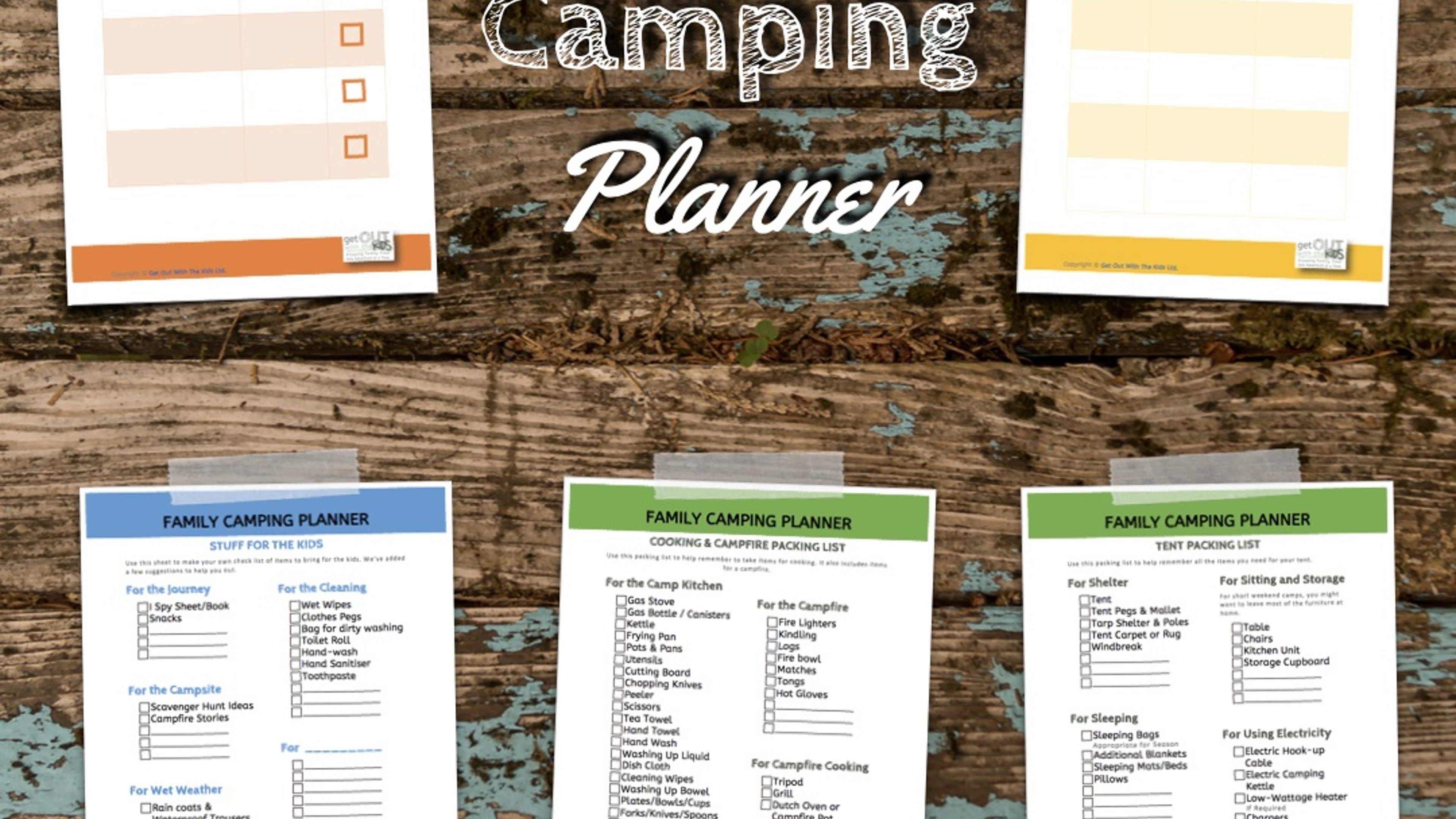The Family Camping Planner