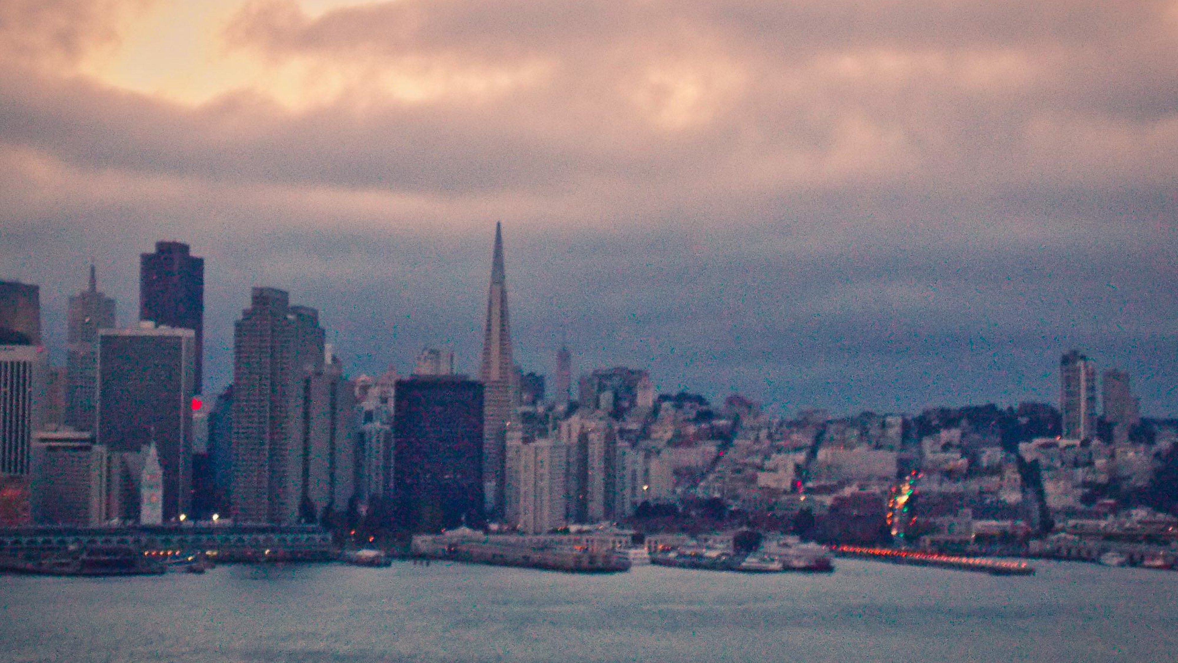 An Evening View of San Francisco