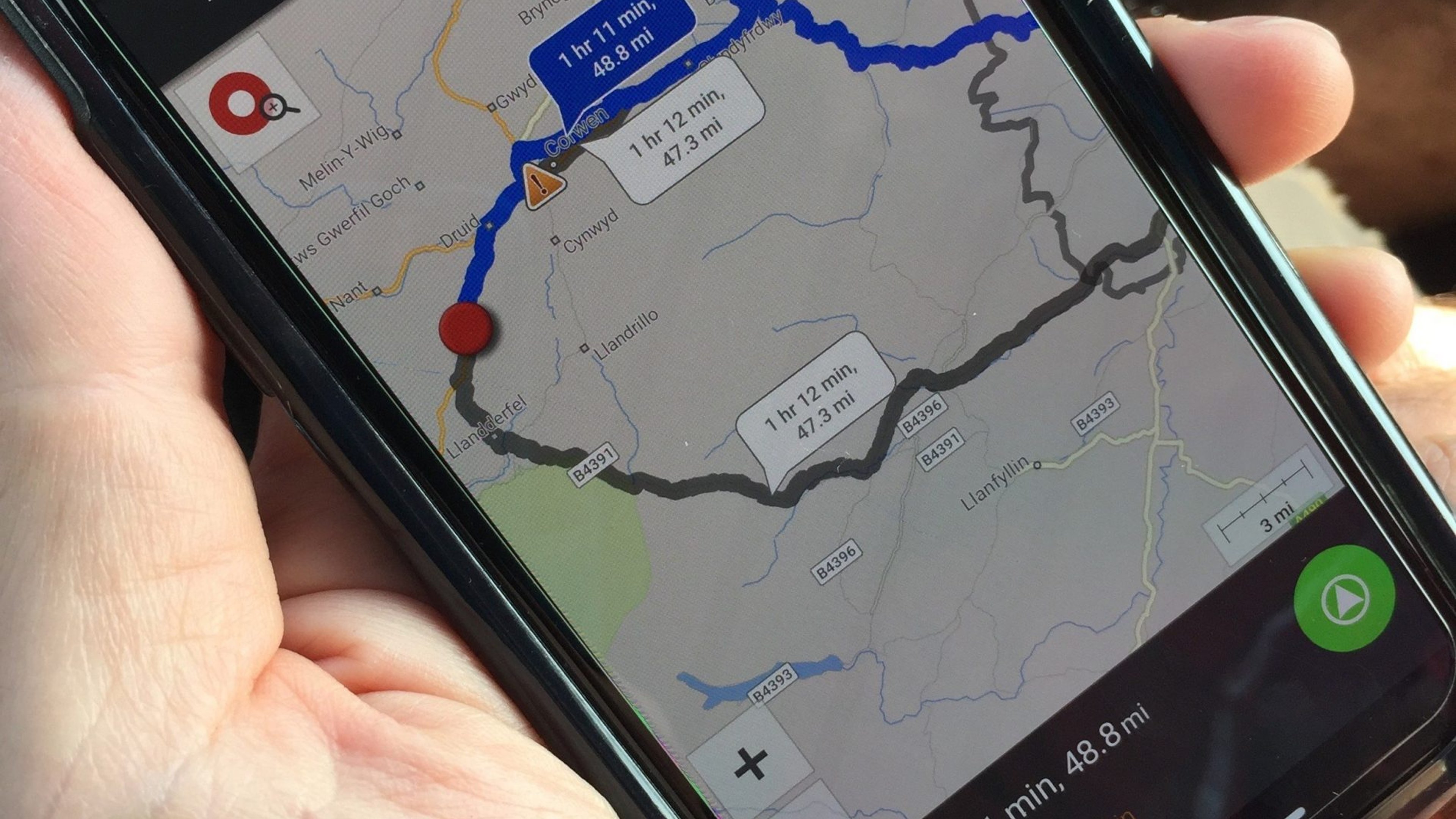 Using the CoPilot GPS App