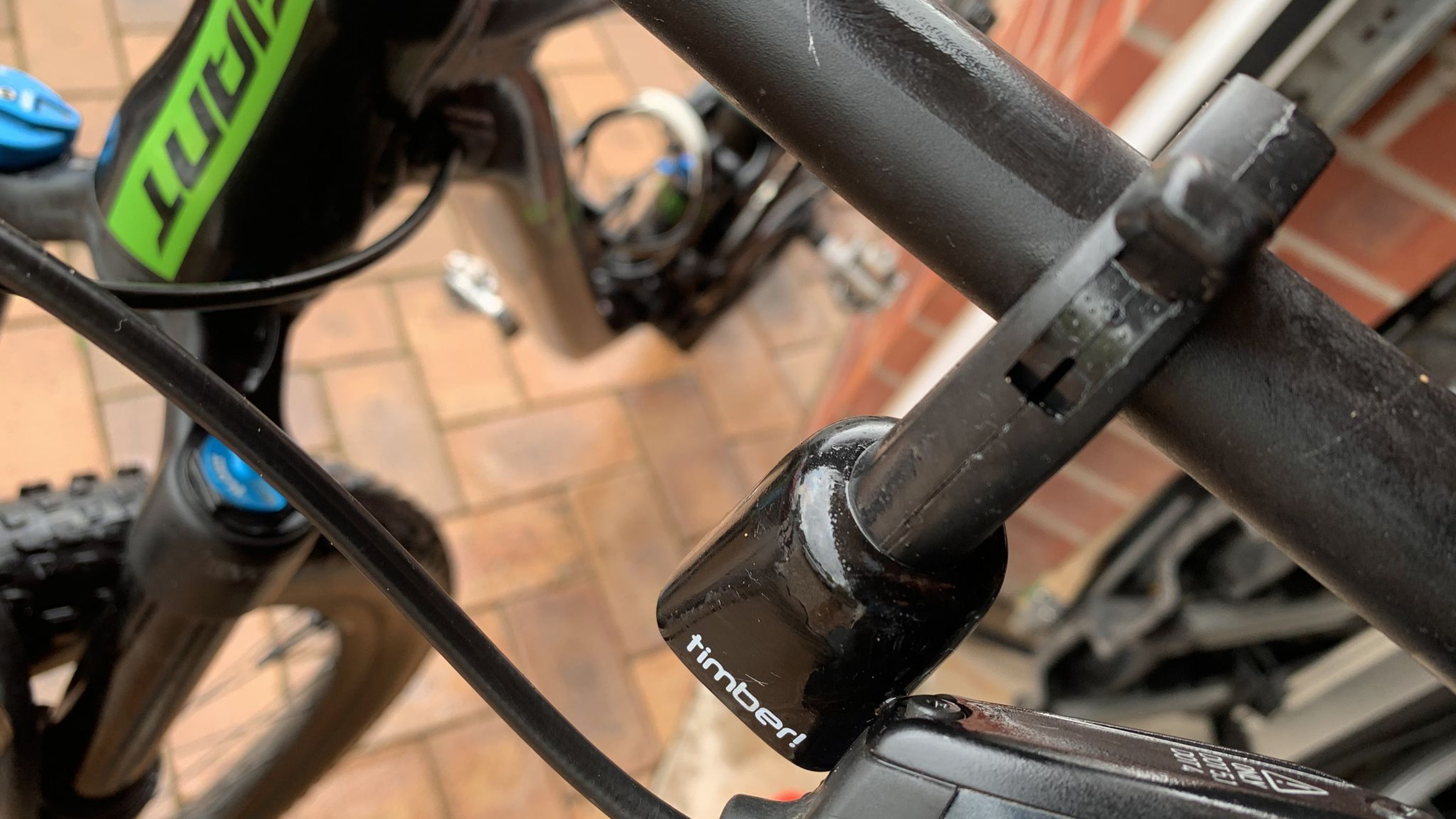 The Timber Mountain Bike bell fitted on my bike