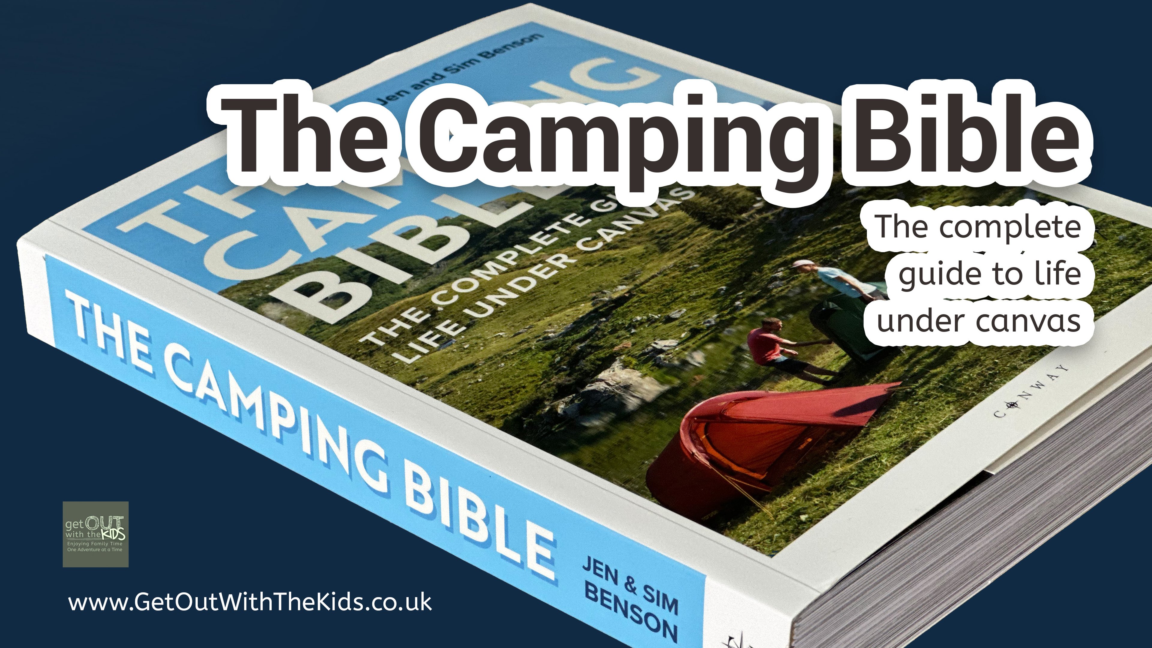 The Camping Bible book showing the book cover
