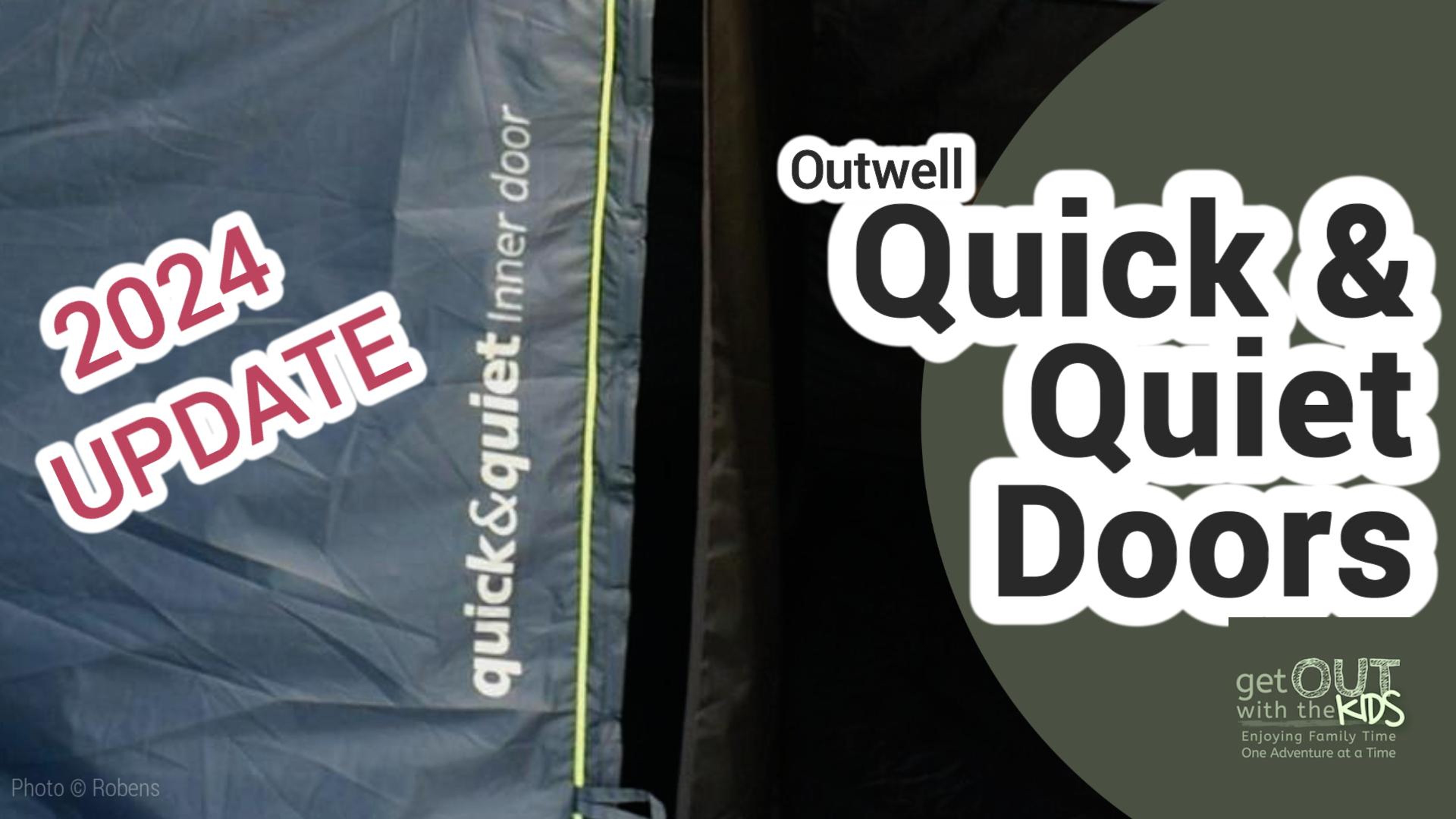 A quick and quiet door on a new Outwell Tent