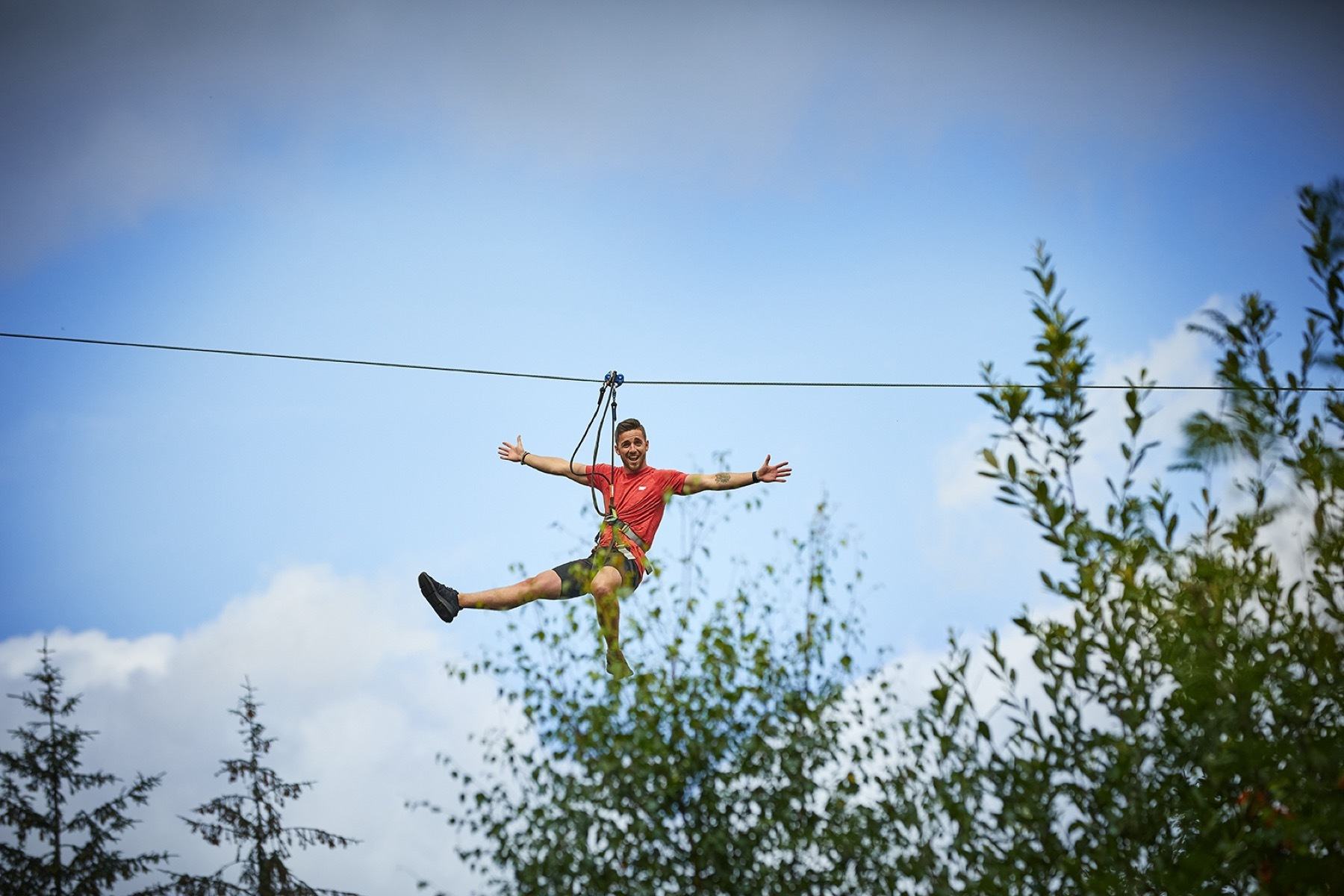 Go Ape at Itchen Valley Country Park, Southamptom