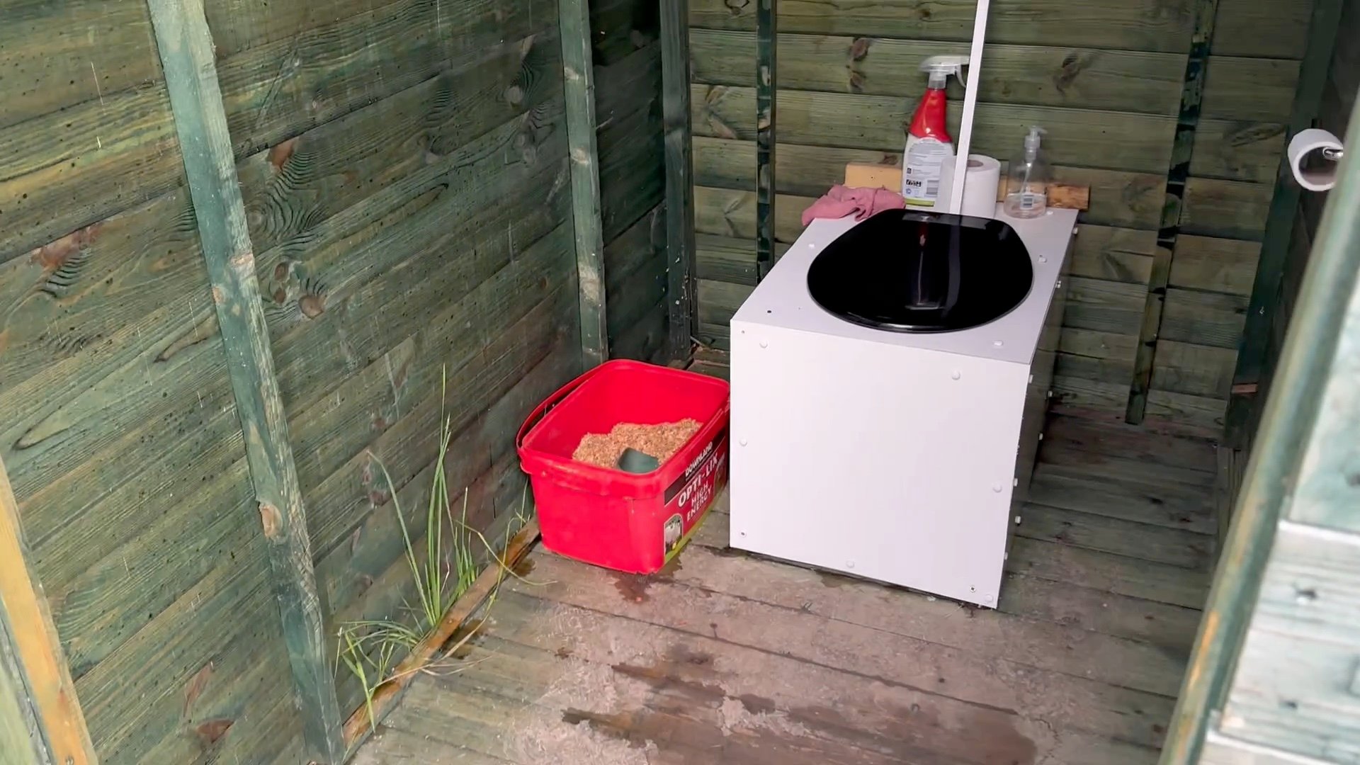Composting Toilet at the Campsite