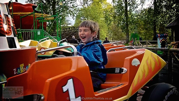 Rides for younger and older children