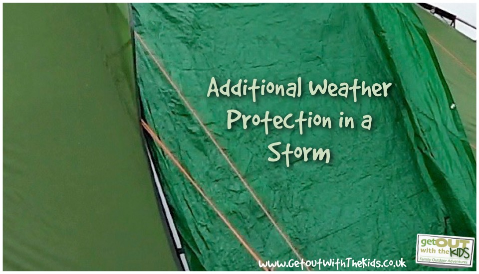 Tarps can add aditional weather protection