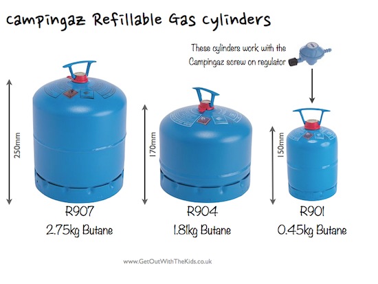 Campingaz Refillable Gas Cylinders