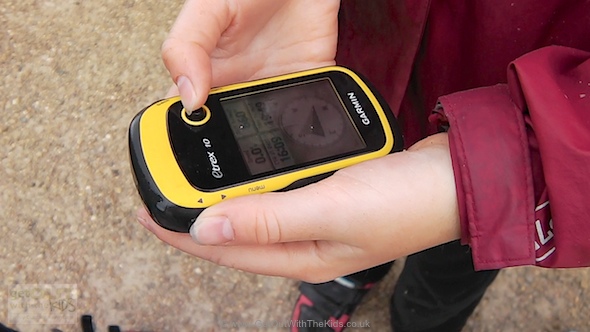 Geocaching with Garmin eTrex 10. Geocaching is a great way to encourage your kids to walk a bit further. They'll be motivated in finding the next lot of hidden treasure!
