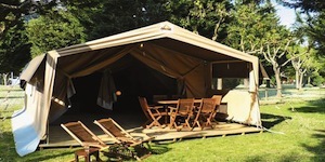 A Eurocamp Safari Tent