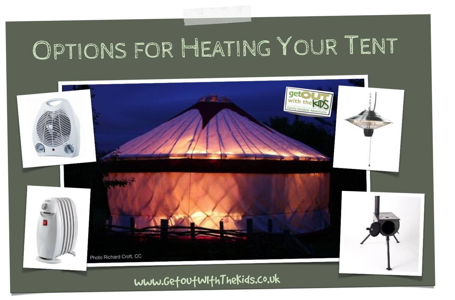 Options for Heating Your Tent - A look at tent heaters