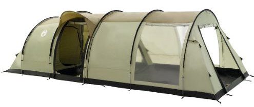 Coleman Fremont 4 &#8211; A two bedroom tent with a large living area