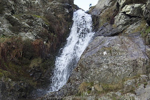 Light Spout waterfall on the Long Mynd