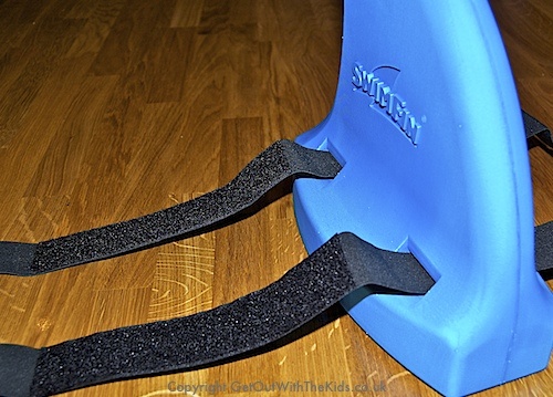 Swim Fin is easy to fit with velcro