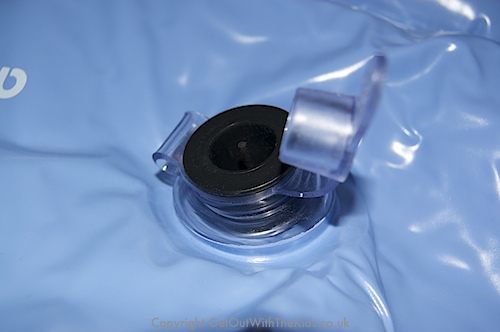 Kampa Junior Airlock Bed - with airlock valve inserted