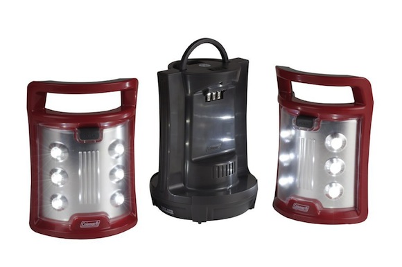 Coleman CPX 6 Duo Lantern, separated into two lanterns