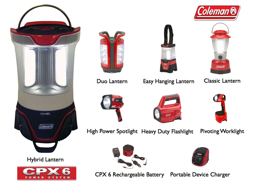 Coleman CPX 6 Range of Lanterns