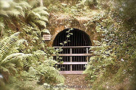 This is the Somme Tunnel at The Bog on the Stiperstones Hill in Shropshire. On open days you can go down this tunnel.