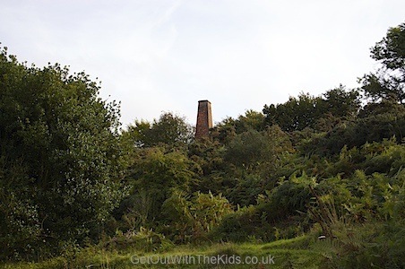 The old mine chimney in the Holllies