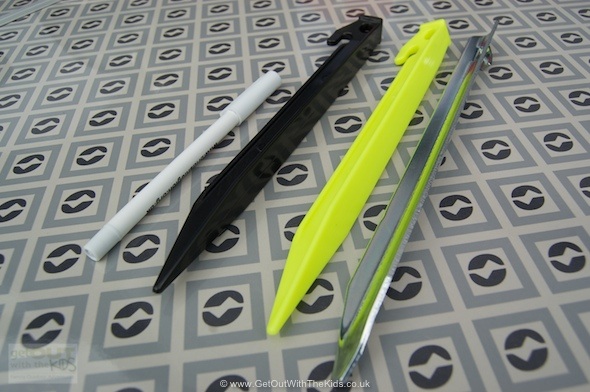 Outwell Tent Pegs (with pen)