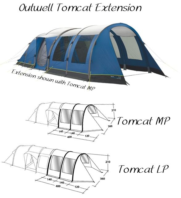 Outwell Tomcat Extension