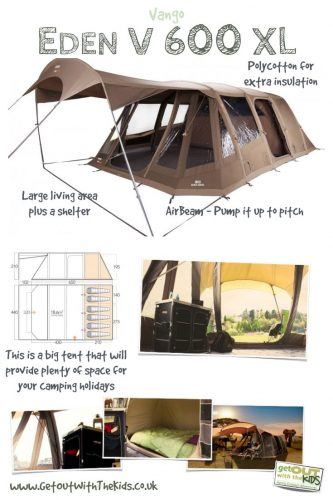 Vango Eden V 600 XL 2015 Tent Review
