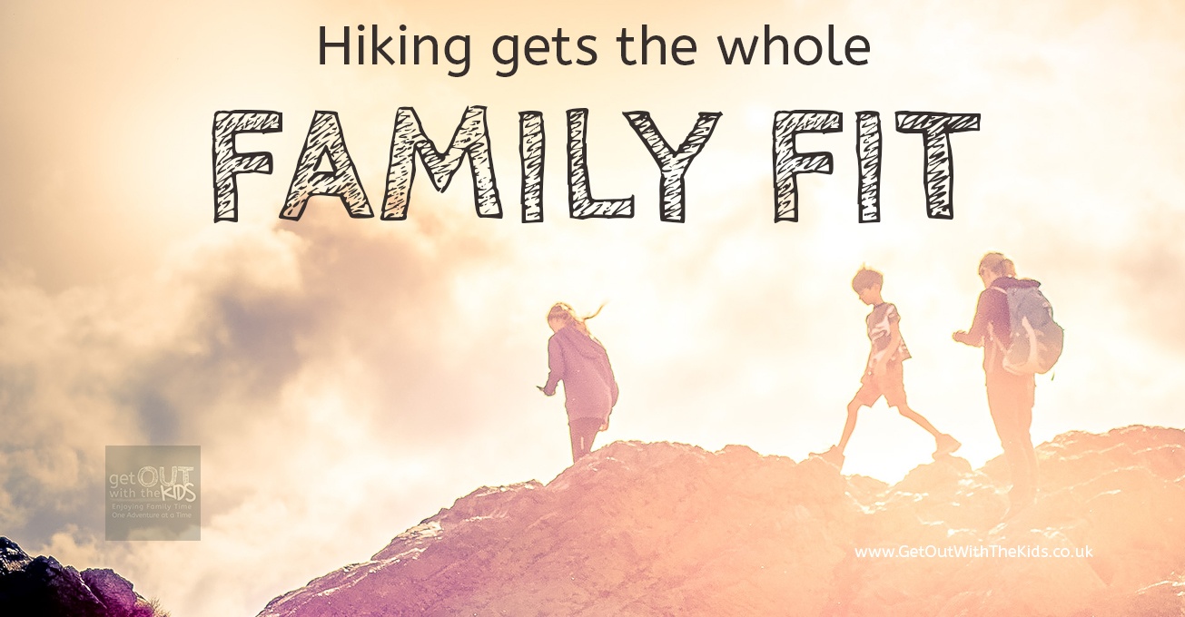 Hiking as a family to keep fit