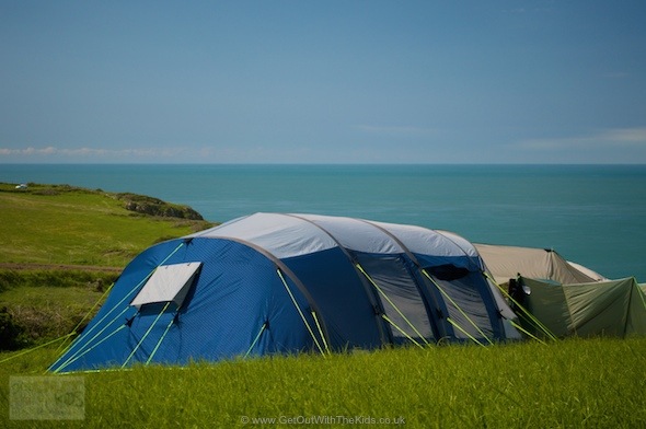 Camping with a Sea View at Celtic Camping