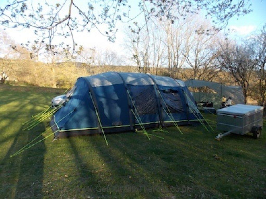 Camping at Dinas Farm