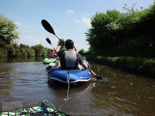 Paddling the Shropshire Union Canal from Ellesmere