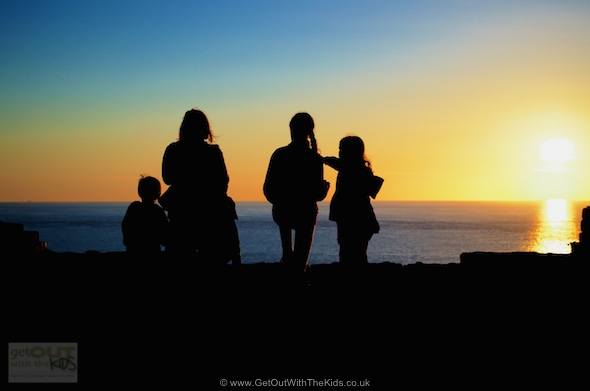 Sunsetting after a fantastic day. Near Porthgain