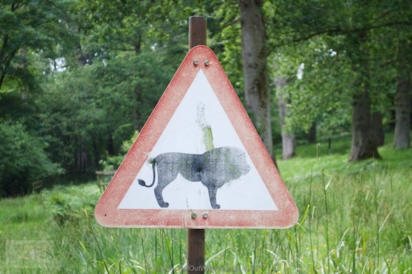 Here's a road sign you don't see every day