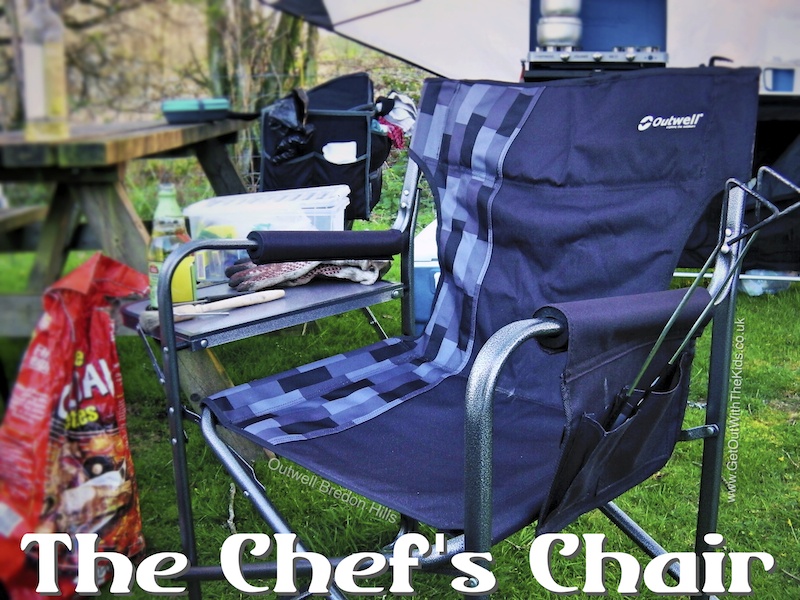 The chef's chair - Outwell Bredon Hills