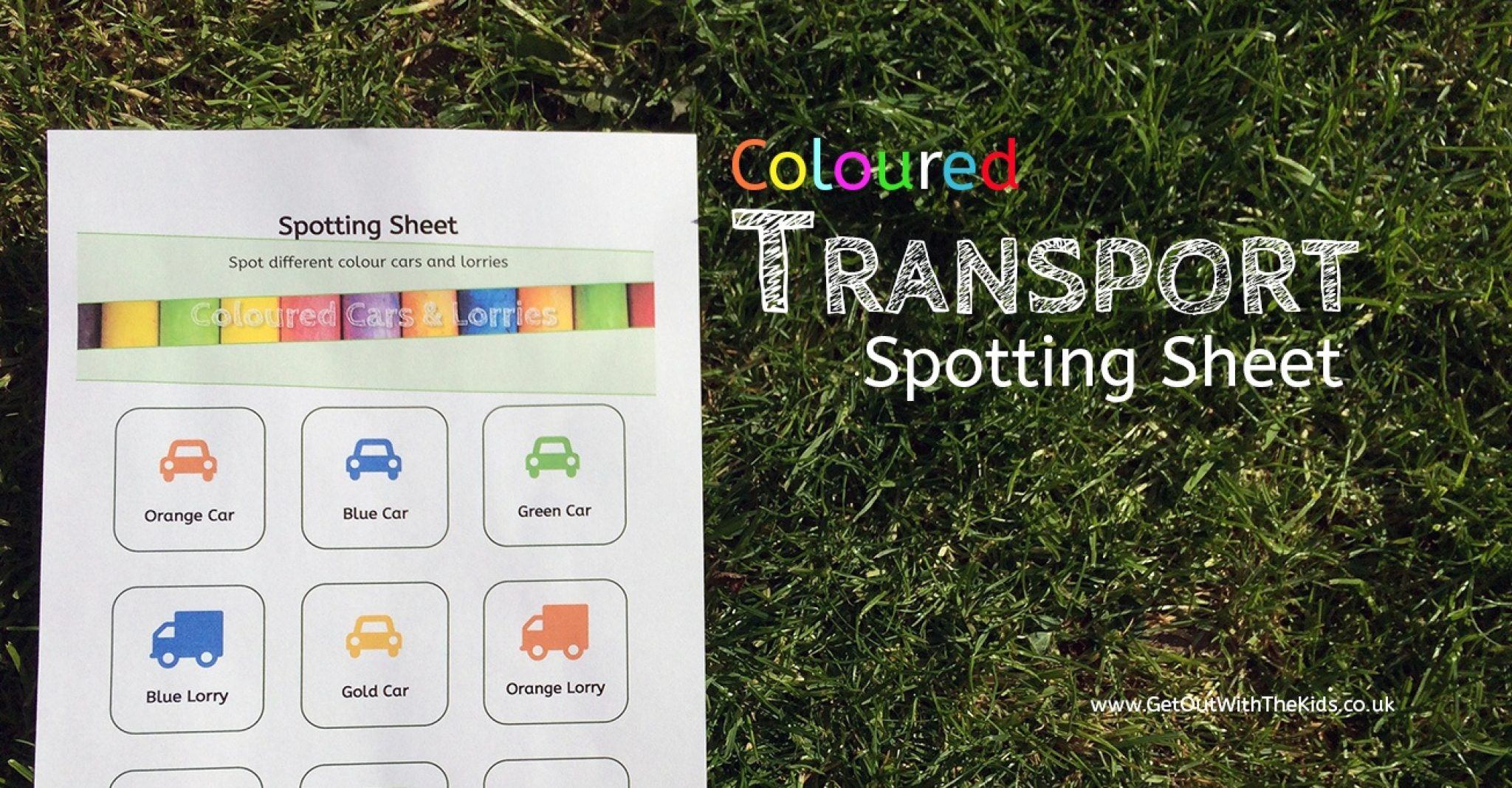 Download and print it out.

All your child has to do is cross off an item when they spot it.