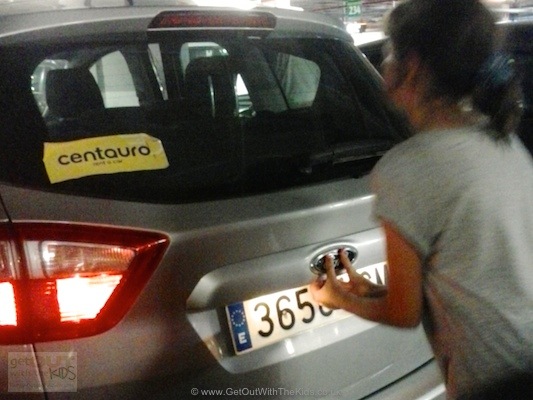 Hiring a car in Spain