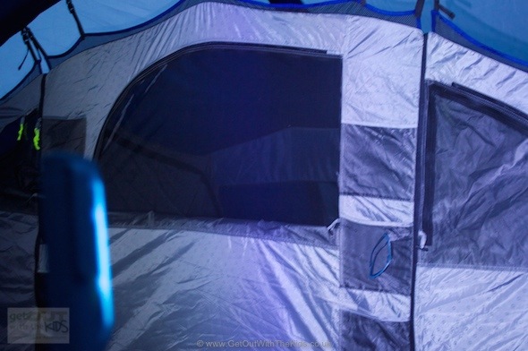 The little Go Travel Mini Floodlight did just that, and lit up the tent
