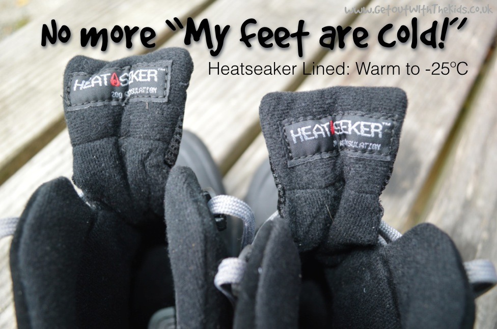 Heatseeker thermal lining in boots