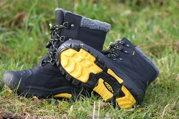 Good grip on the soles of these Keen kids boots