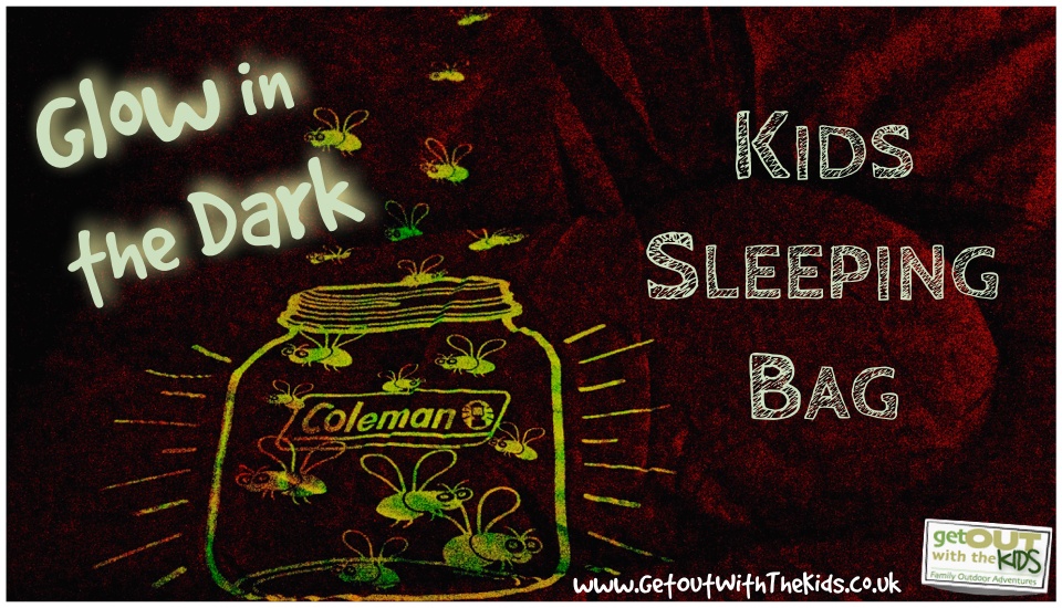 Glow in the dark kids sleeping bag