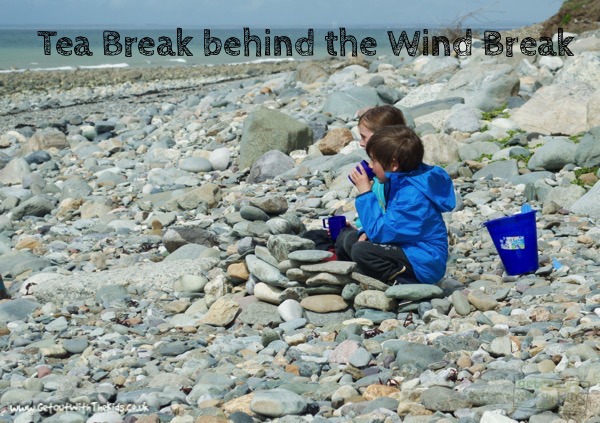 Tea Break behind the Wind Break