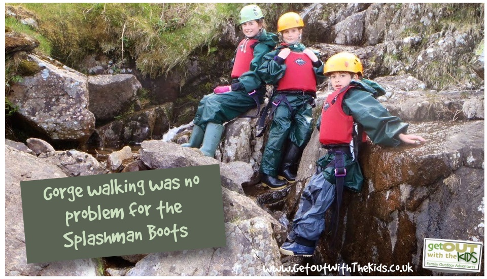 Gorge Walking with the Didriksons Splashman Boots
