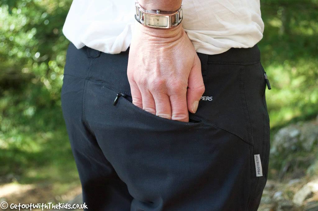 Useful zip pocket