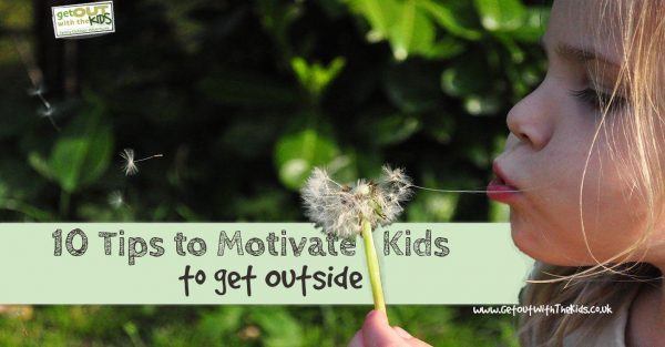 10 Tips to Motivate Kids to Get Outside