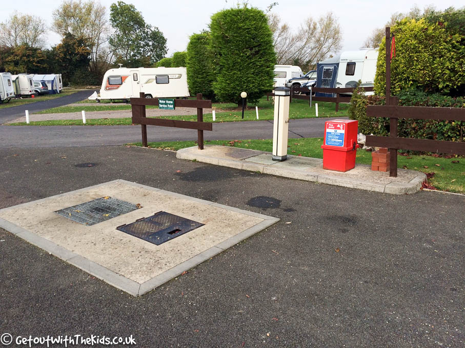 Motorhome Service Point at Winchcombe