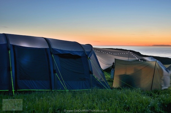 Outwell Hornet XL Tent at Sunset