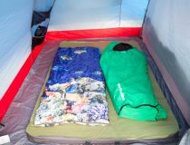 The kids bedroom in the tent
