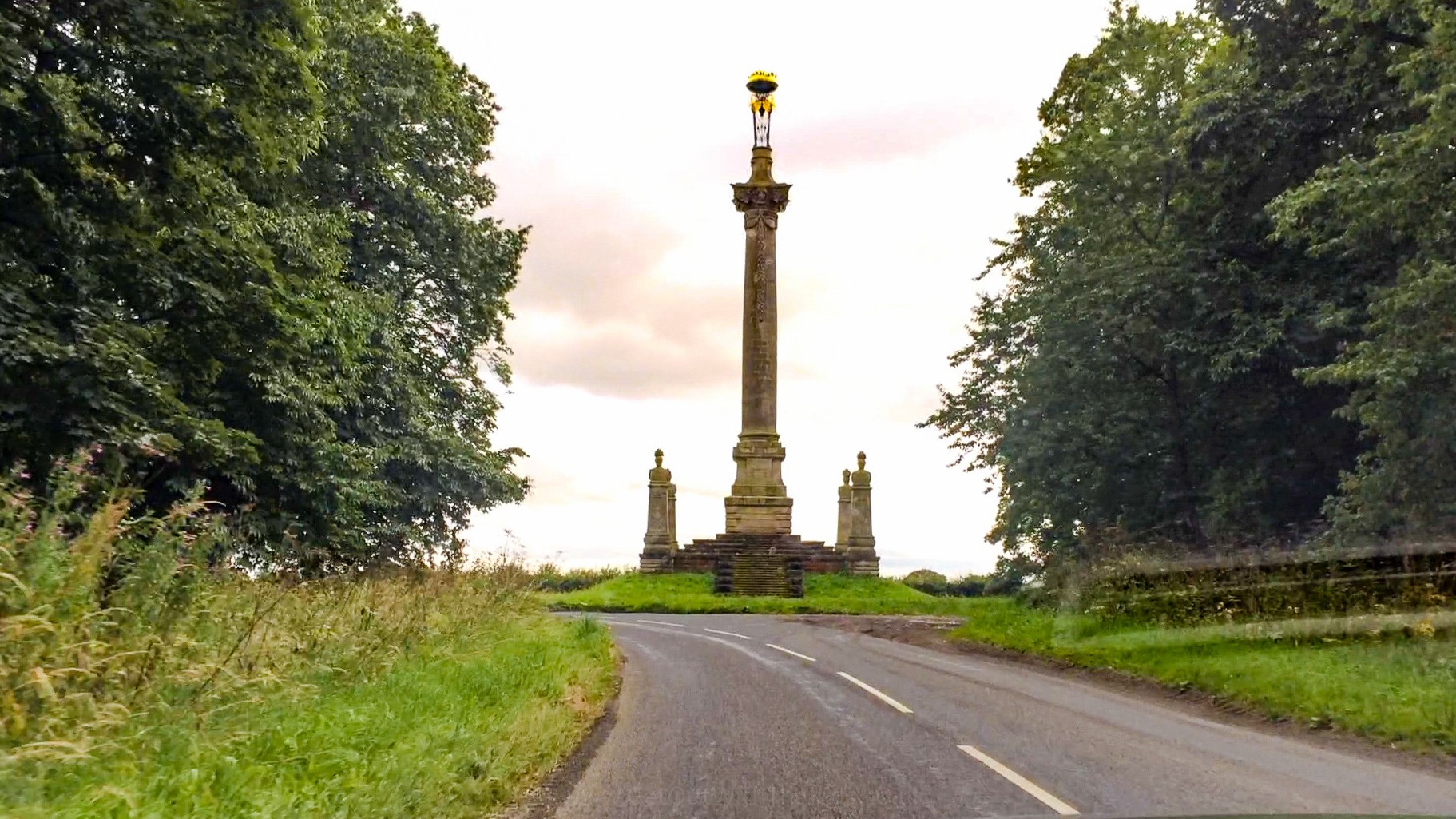 Column in middle of nowhere