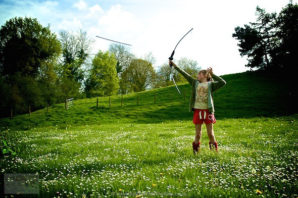 Teaching your kids Archery